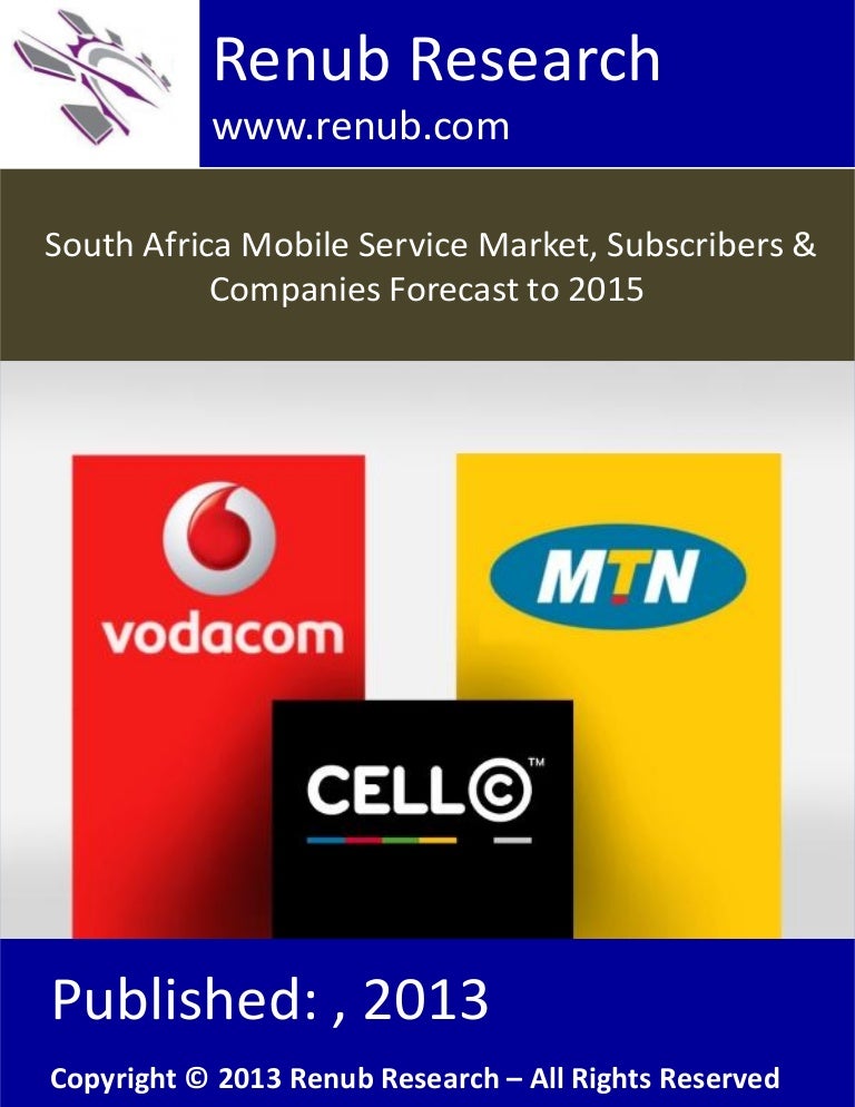South Africa Mobile Service Market, Subscribers & Companies Forecast