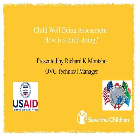 Child Well Being Assessment 