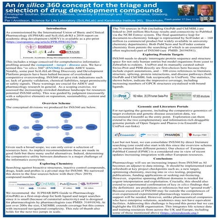 Open Phenotypic Drug Discovery Resource poster | PDF