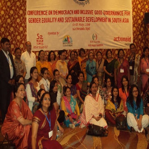 South Asia Women Netwok (SWAN) Confernce, Khatmadu, Nepal in May 2014