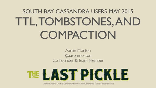 Tombstones and Compaction