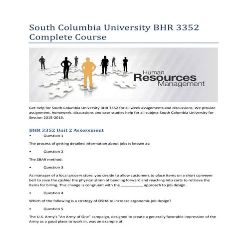 HCS 341 Effective Communication/tutorialrank.com