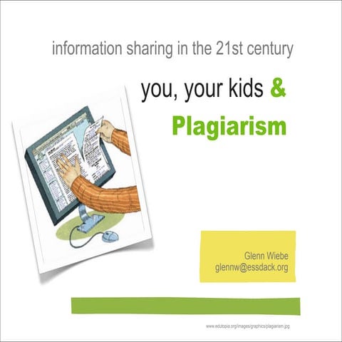 Plagiarism in the Digital Age | PPT