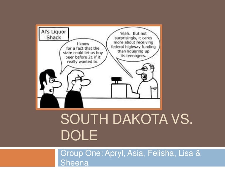 South Dakota v. Dole Alchetron, The Free Social Encyclopedia