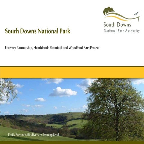 West Weald Landscape Project Conference: South downs woodlands, heathlands an...