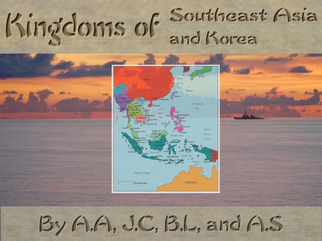 Southeast Asia And Korea