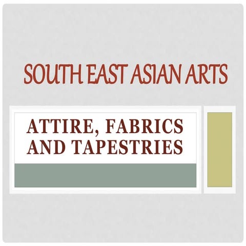 Southeast asian arts
