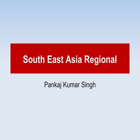 South east asia regional