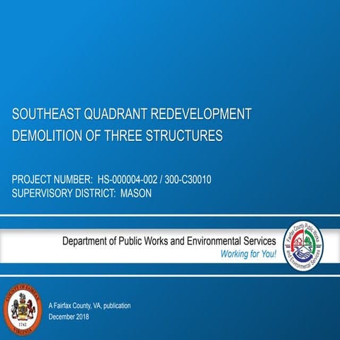 Southeast Quadrant Bailey's Demolition