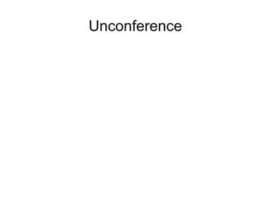UnConference for Georgia Southern Computer Science March 31, 2015