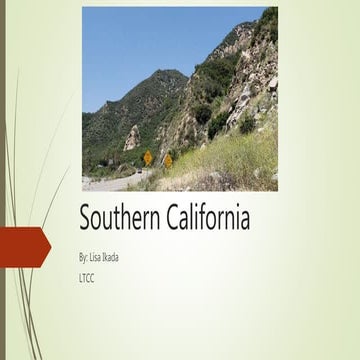 Southern california labfield assignment