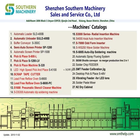 One stop solution for PCBA SMT manufacturing