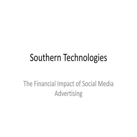 Southern technologies