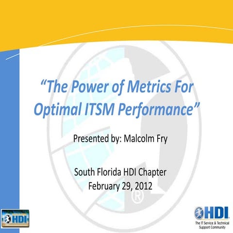 South Florida HDI Malcolm Fry event Feb 29 2012