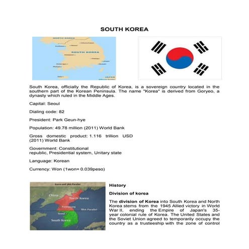 South Korea Educational System