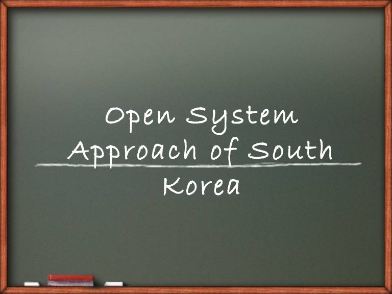 South korea's Educational system