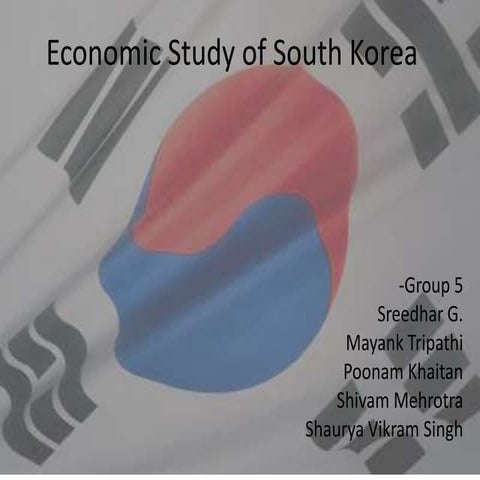 Economic Study of South Korea