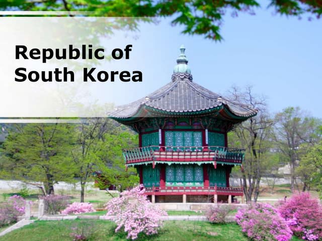 South Korea PowerPoint Content 