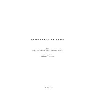 SCRIPT - SOUTHMEADOW LANE