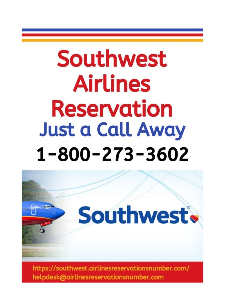 Southwest Airlines Reservation Just a Call Away