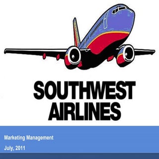 Southwest airlines 4 p report