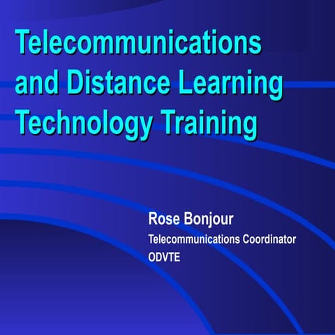 HB 1815 Teacher Training Southwest Region Update 