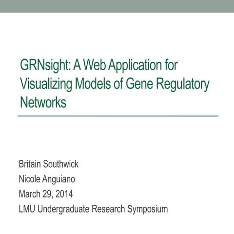 Southwick anguiano lmu-symposium_presentation_20140329