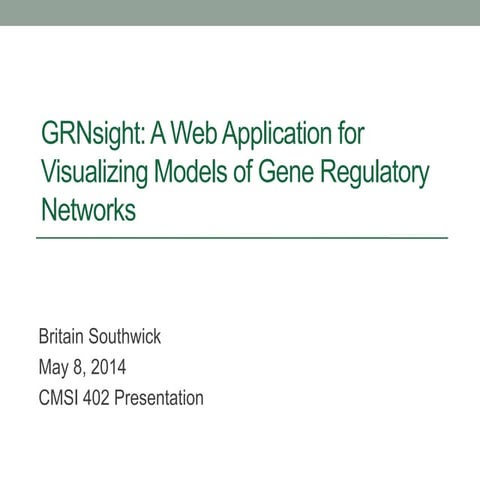Southwick britain gr_nsight_cmsi402-presentation_20140508