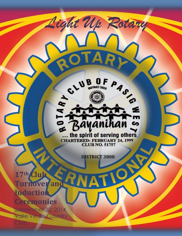 17th Handover and Induction Ceremonnies Souvenir Program