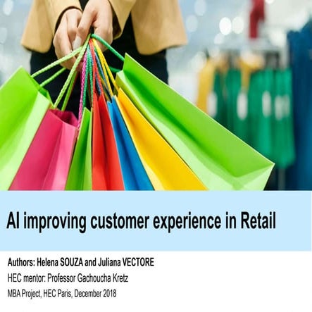 How is AI improving customer experience in Retail?