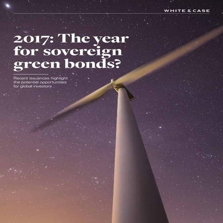 2017: The year for sovereign green bonds?