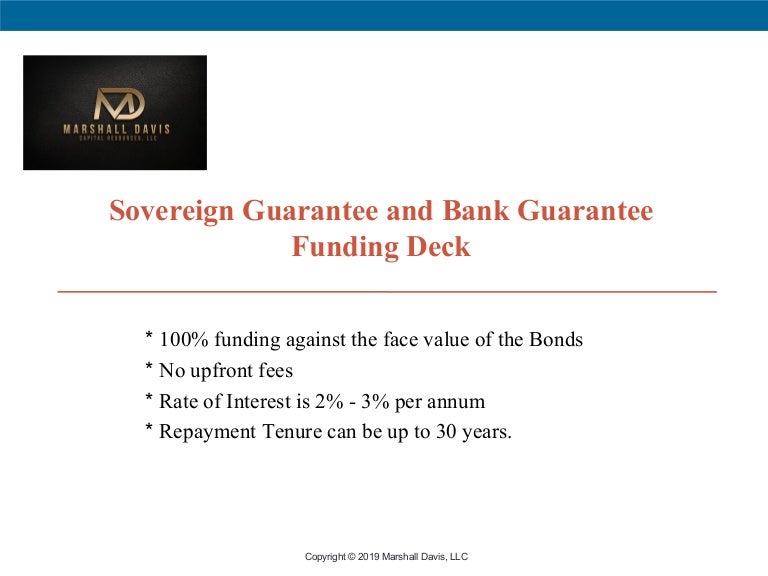 Sovereign and Bank Guarantee Deck