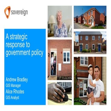Sovereign housing - Andrew Bradley, Alice Rhodes - A Strategic Response to Go...