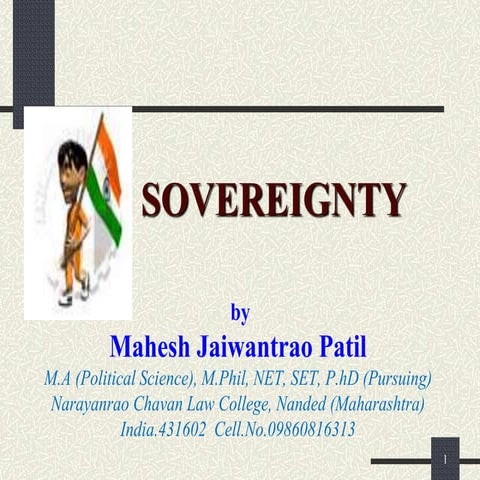 Sovereignty