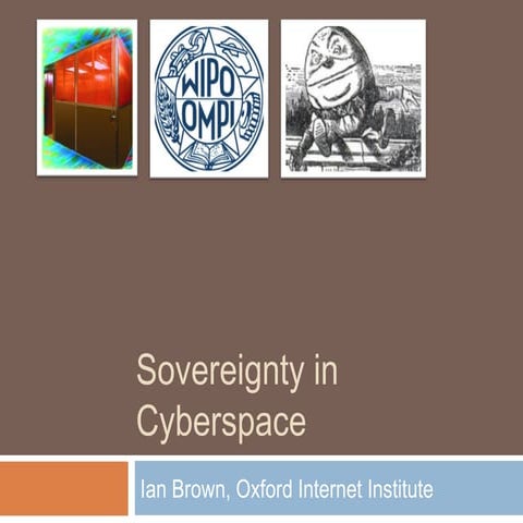 Sovereignty in Cyberspace