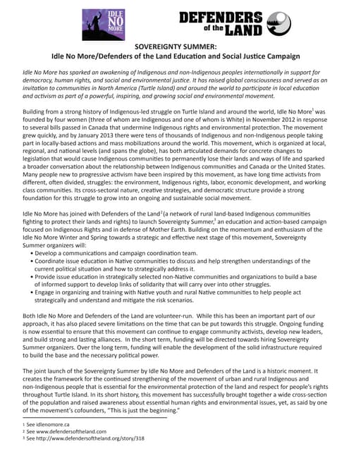 Sovereignty summer  an invitation to new world foundation may 7 2013