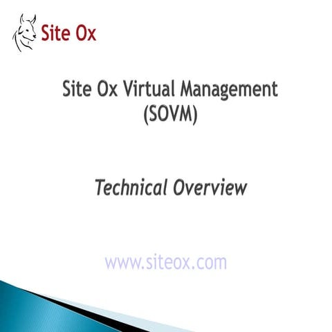 Automated Deployment of Unix / Linux Systems using SOVM - Technical Overview