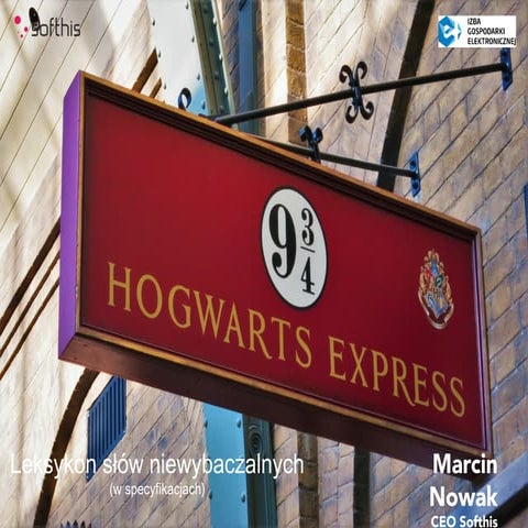 Słowa zabronione w specyfikacjach oprogramowania.