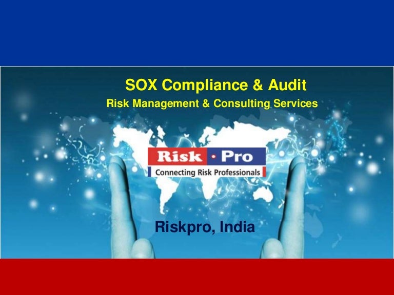 Sox compliance services brochure 2013