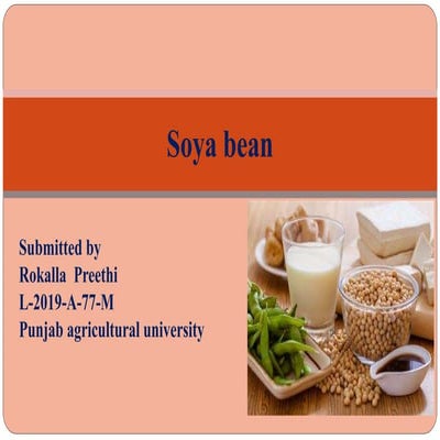 Soyabean ppt