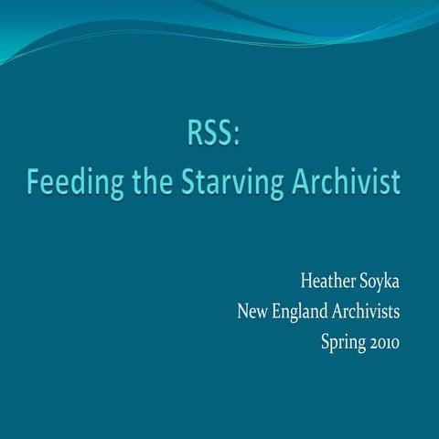 Soyka  N E A  Spring 2010