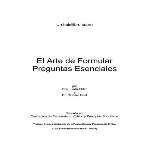 ¿Por qué es importante formular buenas preguntas? | PPTX