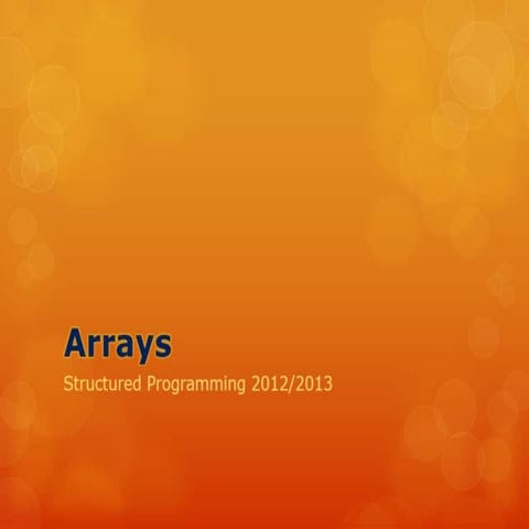 [SpLab2]Arrays