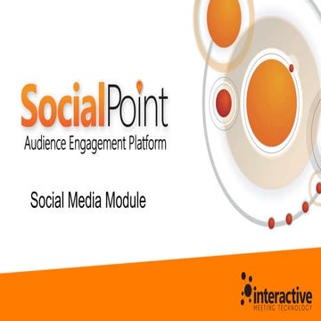 Socialpoint Social Media Wall Module Overview