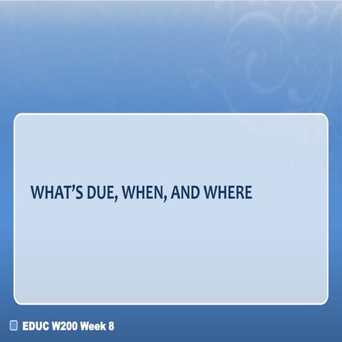 Sp13 w200 w8_0222_assignments