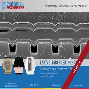 1200V Silicon IGBT vs SiC MOSFET Comparison 2018 | PDF