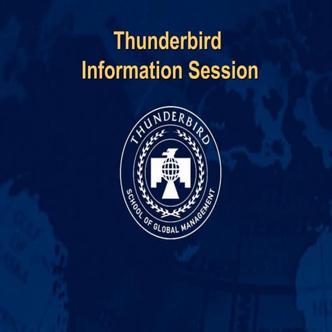 Thunderbird Overview | PPT