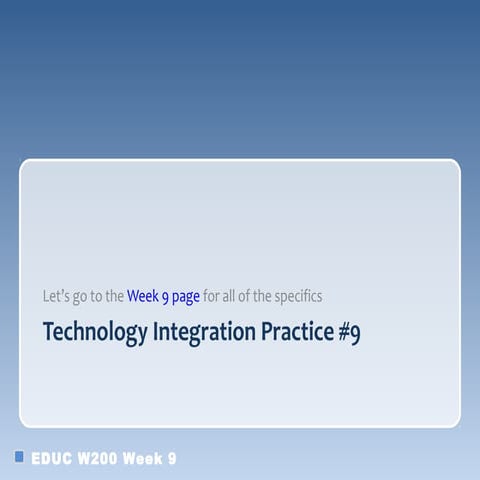 Learning modules | PPTX