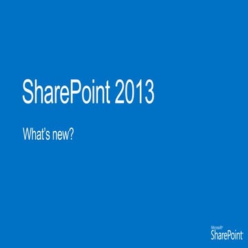 Amplexor Sharepoint 2013 seminar