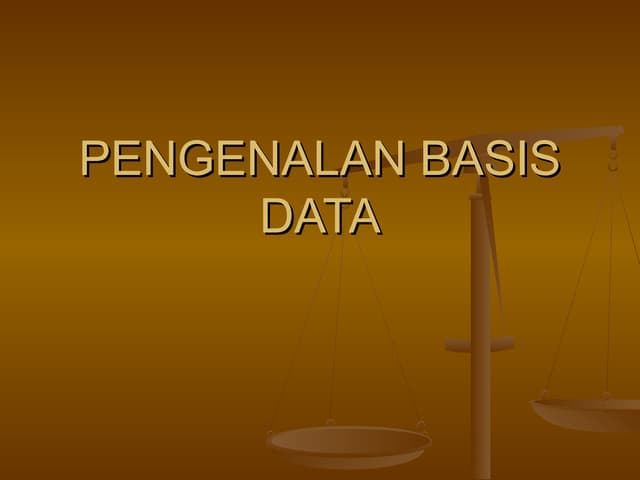 Sistem Basis Data(PPT)